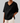 Women's Lightweight Linen V Neck Casual Relaxed Fit Blouse
